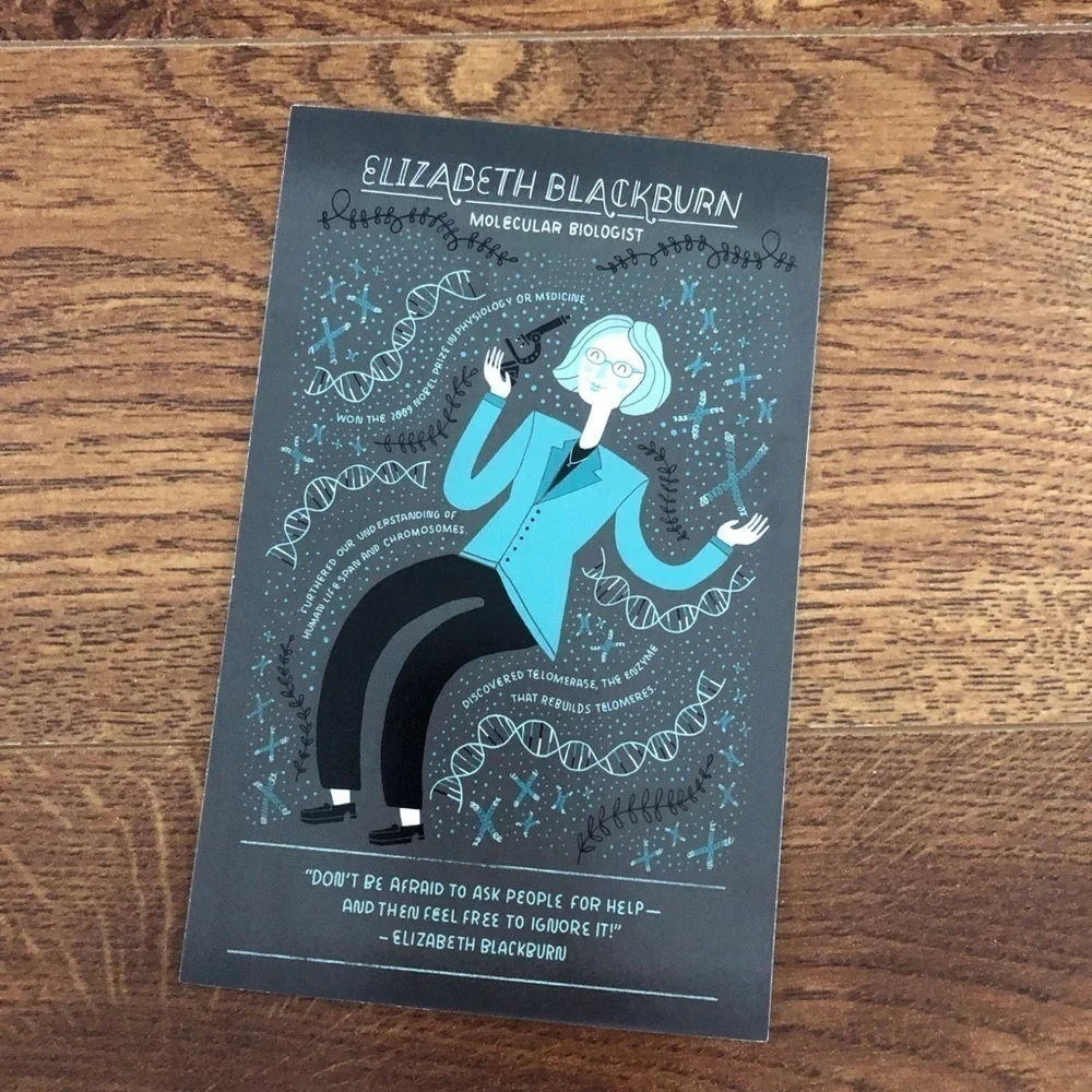 Women in Science by: Rachel Ignotofsky postcard set #11